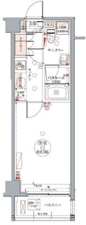 クレヴィスタ大森西の物件間取画像